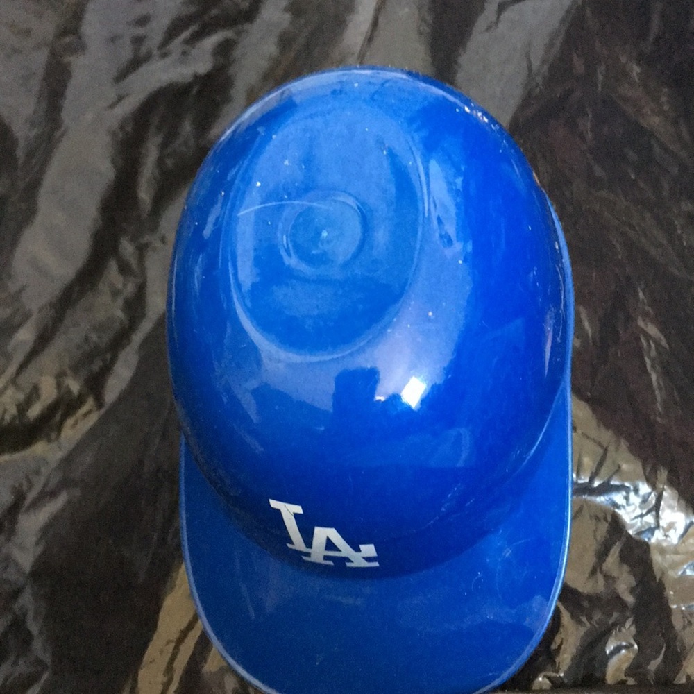 L a dodgers miniature collectible helmet